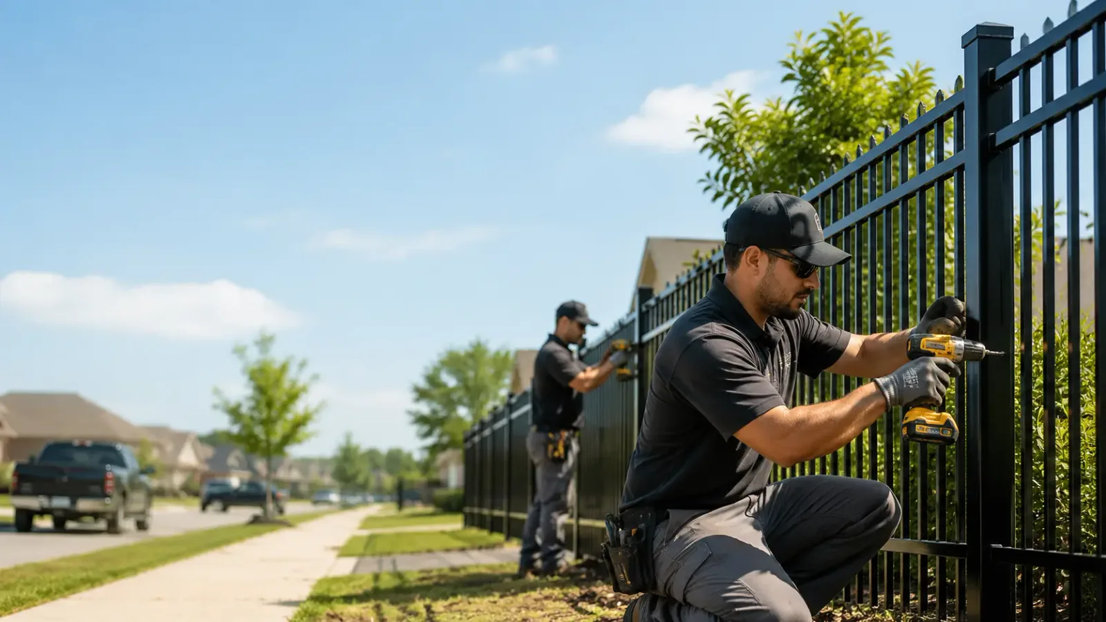 Metal Fence Installation in Barstow, IL